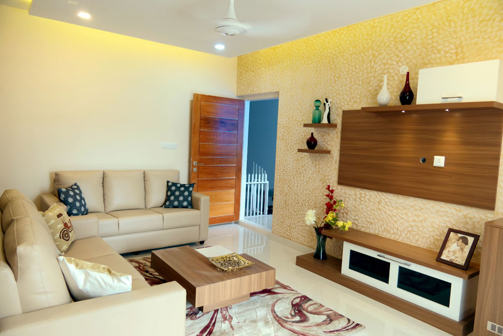 Living Room in Flats in Aluva