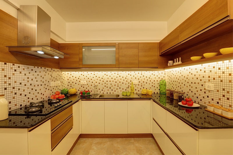flats in edappally - kitchen