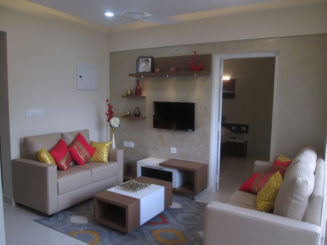 3 bhk Flats in Kakkanad - Living room area
