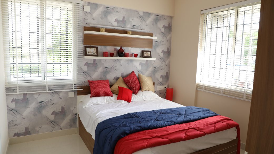 Interior design services in Kochi for bedrooms in Kakkanad