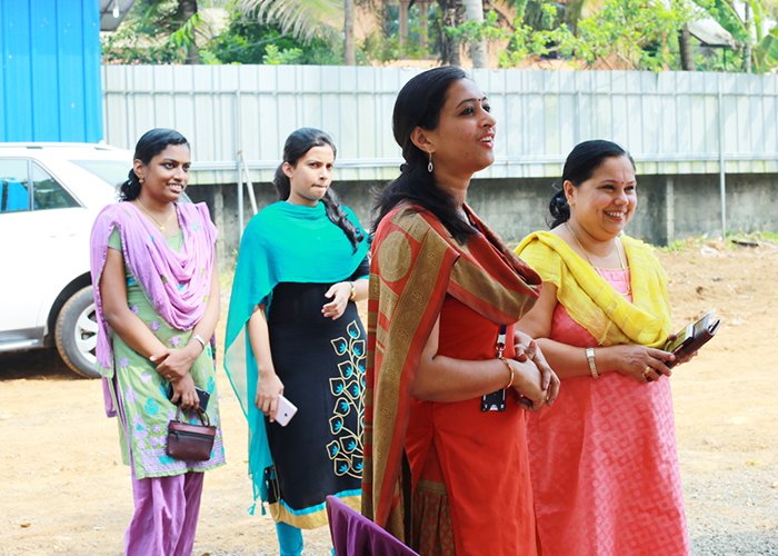 flats for sale in kottayam - Bhoomi Pooja Of Confident Cygnus - Near Collectorate, Kottayam