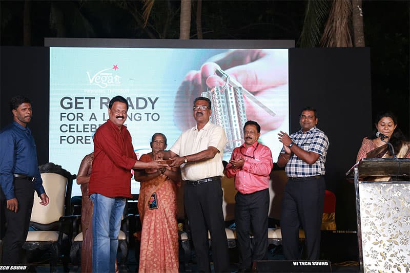 Key Handing Over Ceremony Of Confident Vega III, Paravattani , Thrissur