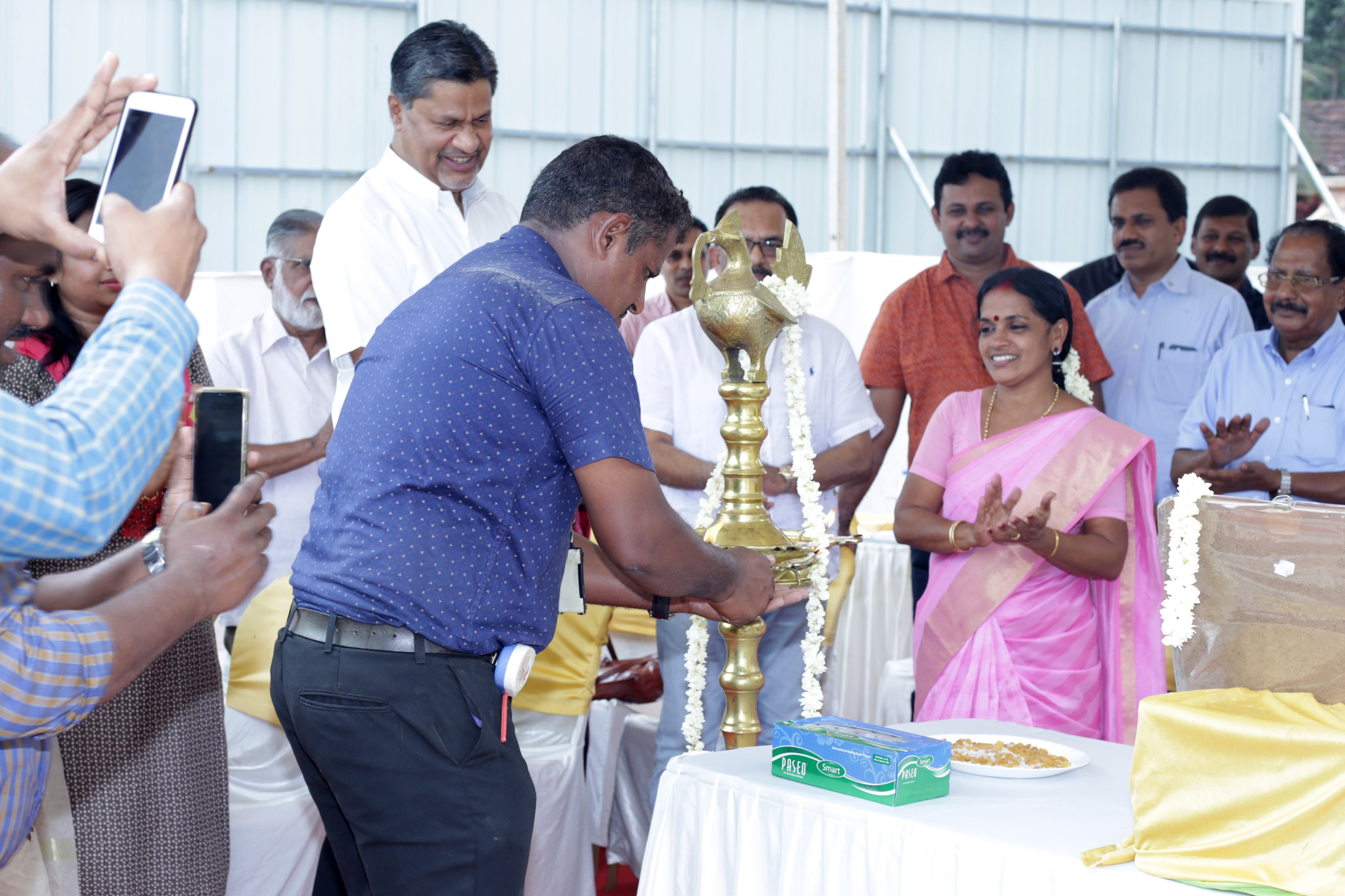 confident blueberry bhumipooja