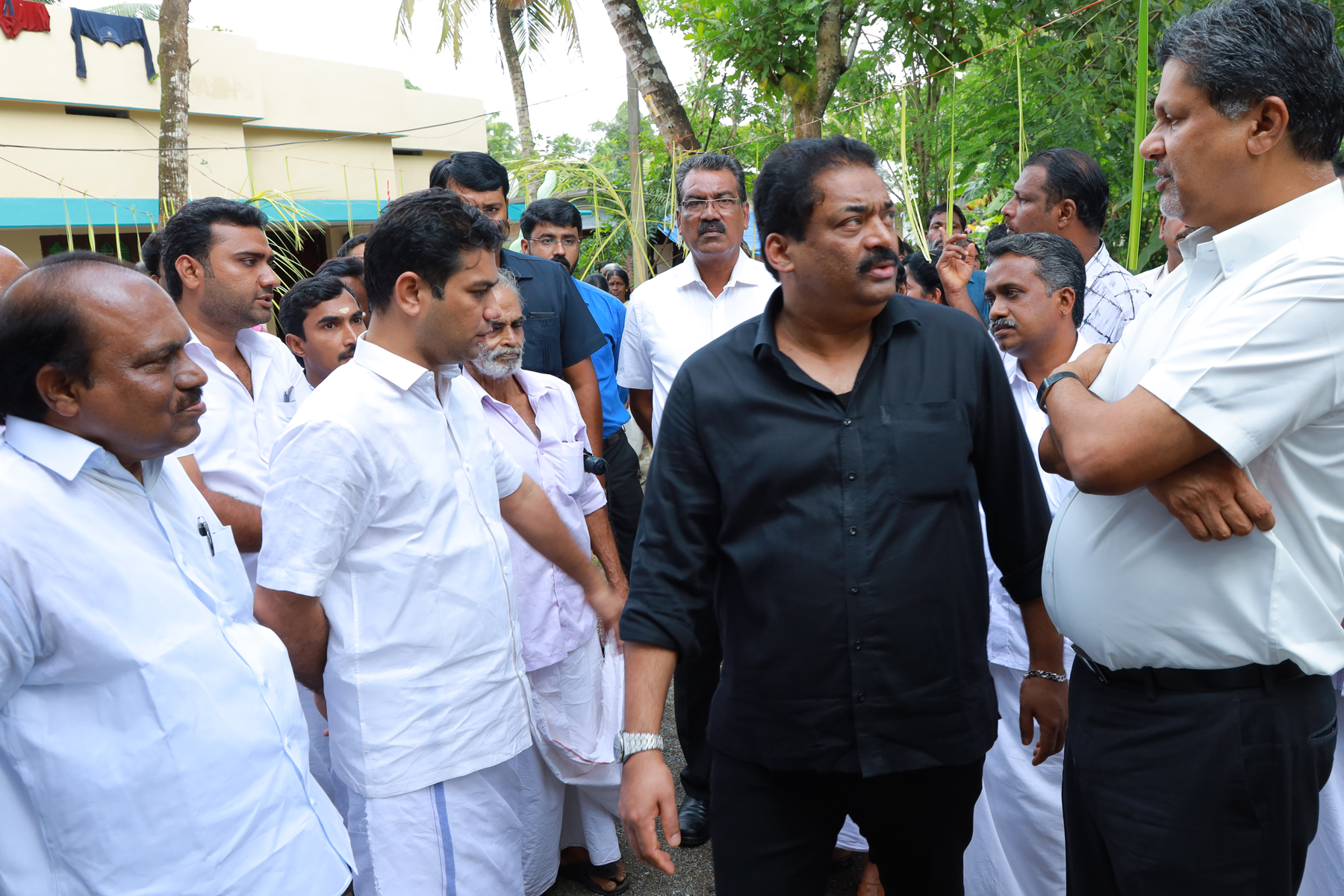 Distribution of new homes for flood victims